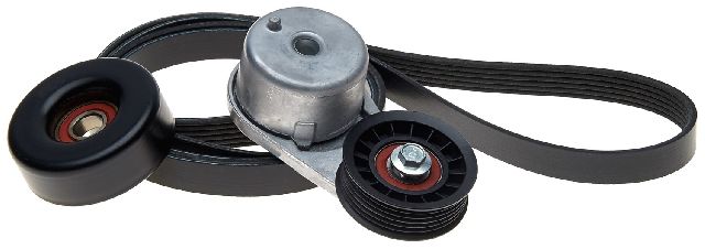 Serpentine Belt Drive Component Kit for 2002-2005 Ford Explorer (Gates 90K-38137)