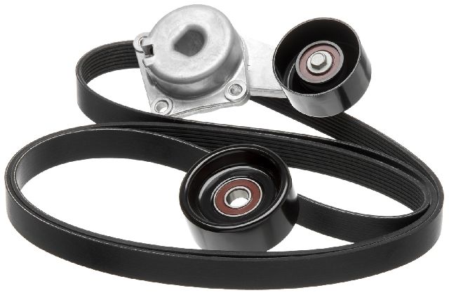 Serpentine Belt Drive Component Kit for 1997-2001 Ford Expedition (Gates 90K-38133A)