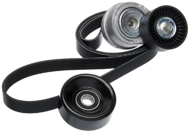 Serpentine Belt Drive Component Kit for 1997-2002 Dodge Ram 2500 (Gates 90K-38180B)