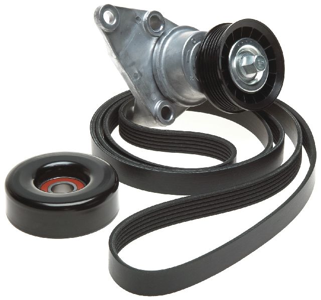 Serpentine Belt Drive Component Kit for 2002 Cadillac Escalade EXT (Gates 90K-38158)