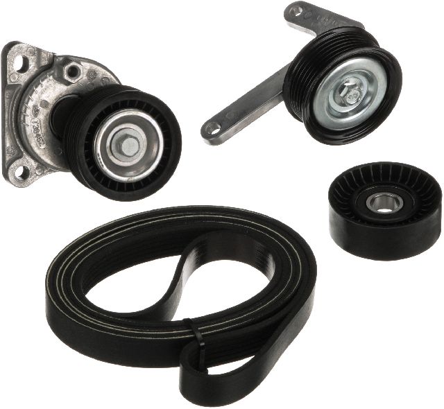 Serpentine Belt Drive Component Kit for 2009-2012 Ford Escape (Gates 90K-38452C)
