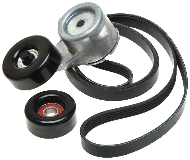 Serpentine Belt Drive Component Kit for 1990-1991 GMC C3500 (Gates 90K-38108)