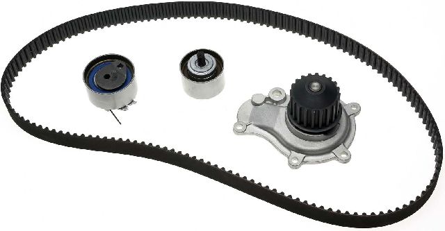 Engine Timing Belt Kit with Water Pump for 2003-2007 Dodge Caravan (Gates TCKWP265)