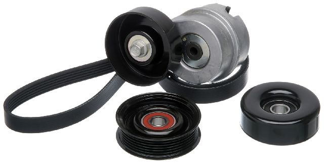 Serpentine Belt Drive Component Kit for 1997-2002 Ford E-250 Econoline (Gates 90K-38138)