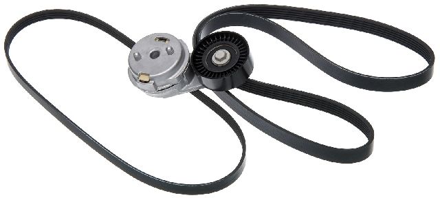 Serpentine Belt Drive Component Kit for 2001-2003 Dodge Caravan (Gates 90K-39072A)