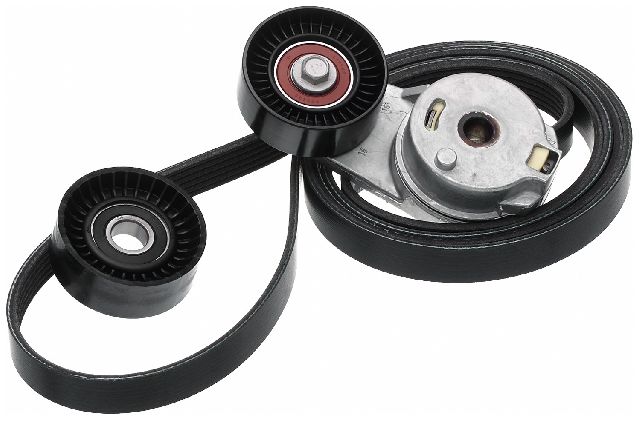 Serpentine Belt Drive Component Kit for 2011-2018 Ram 3500 (Gates 90K-38323F)