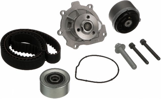 Engine Timing Belt Kit with Water Pump (Gates TCKWP338)
