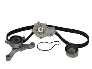Engine Timing Belt Kit with Water Pump for 1995-1999 Mitsubishi Eclipse (Gates TCKWP246A)