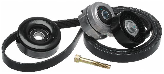 Serpentine Belt Drive Component Kit for 2001-2007 Ford Taurus (Gates 90K-38114B)