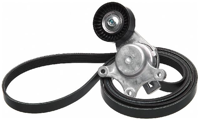 Serpentine Belt Drive Component Kit for 2012-2018 Ford Explorer (Gates 90K-38485C)