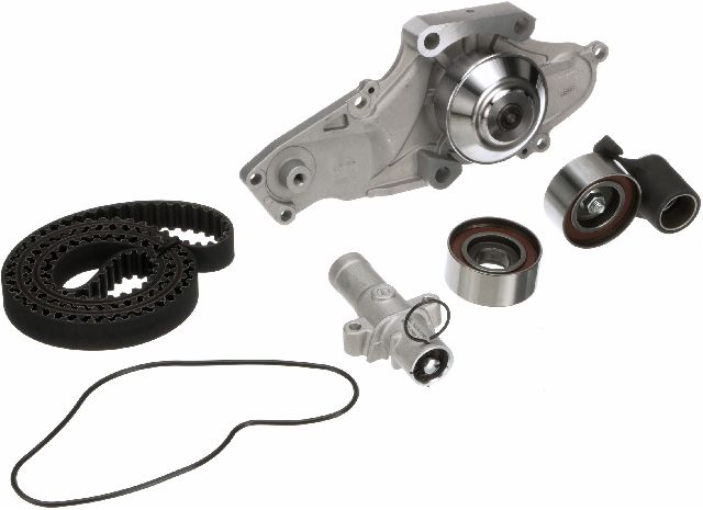 Engine Timing Belt Kit with Water Pump for 2016-2022 Honda Pilot (Gates TCKWP329A)