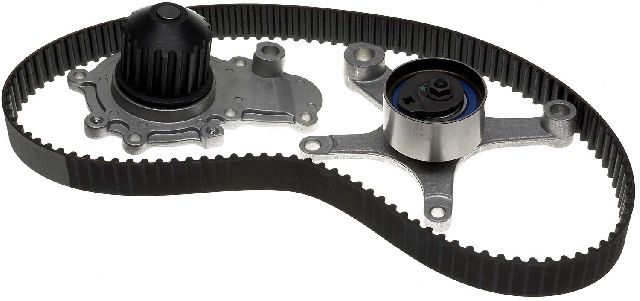 Engine Timing Belt Kit with Water Pump for 1996-2002 Chrysler Neon (Gates TCKWP245A)