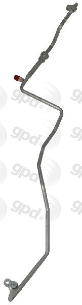 A/C Refrigerant Liquid Hose for 2009-2014 GMC Sierra 2500 HD (Global Parts 4812446)