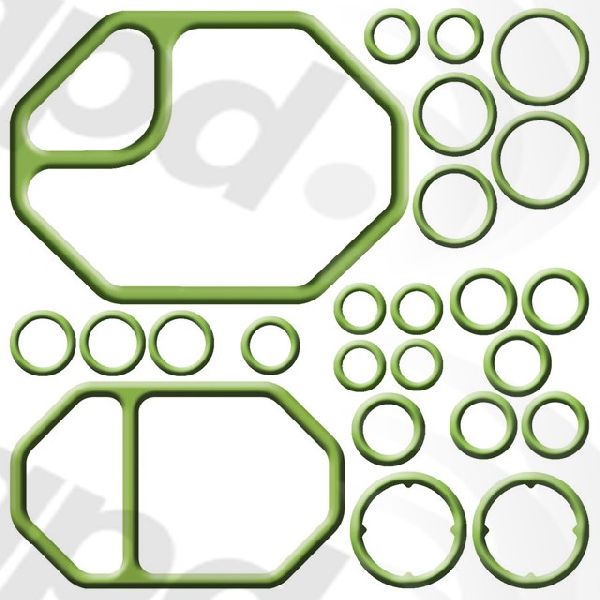 A/C System O-Ring and Gasket Kit for 1990-1993 Mercedes-Benz 300D (Global Parts 1321303)