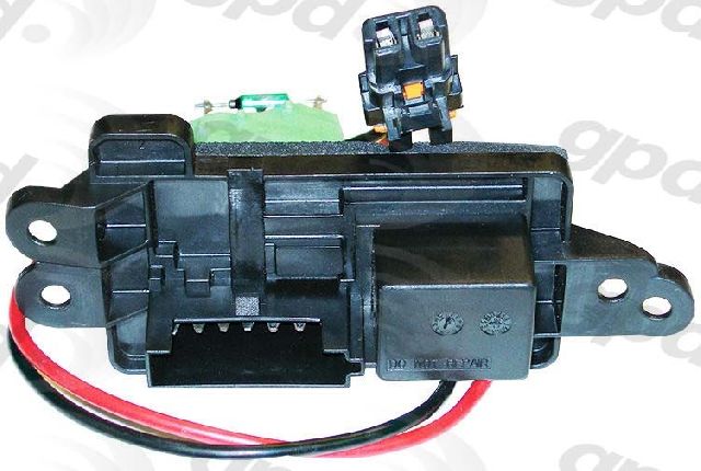 HVAC Blower Motor Resistor - Front for 2003-2009 GMC Envoy (Global Parts 1711976)