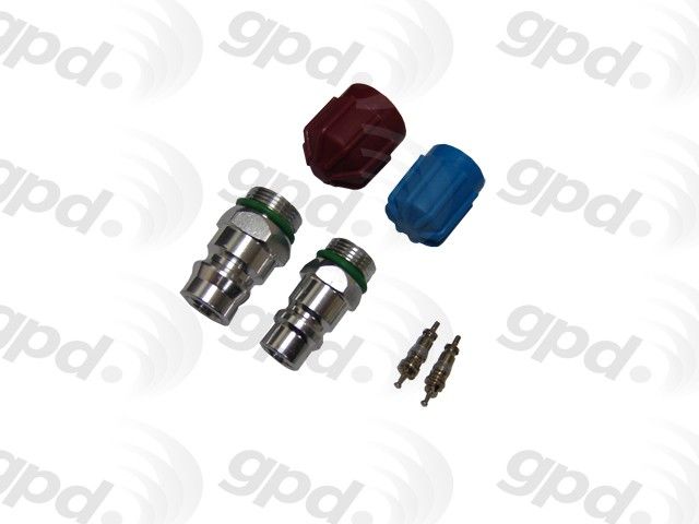 A/C System Valve Core and Cap Kit for 1994-2005 Buick LeSabre (Global Parts 1311568)