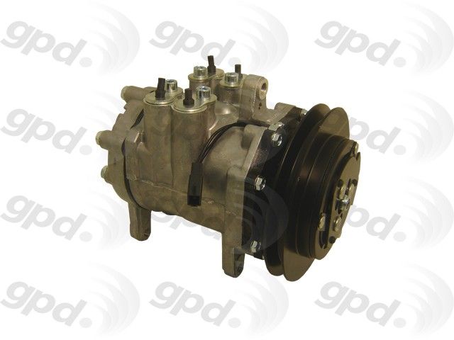 A/C Compressor for 1983-1986 Ford E-150 Econoline Club Wagon (Global Parts 6511437)