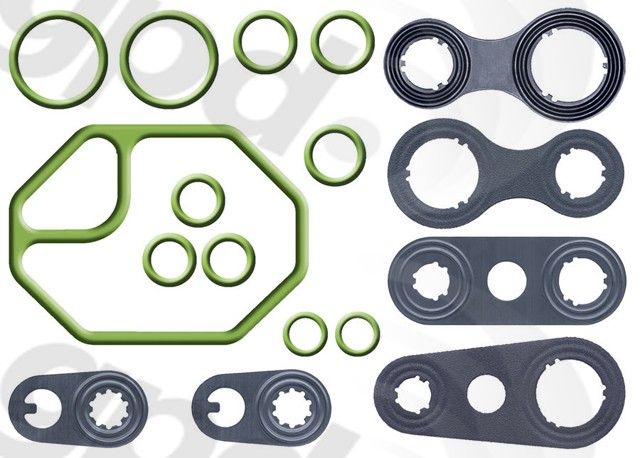 A/C System O-Ring and Gasket Kit for 1992-1994 Dodge Shadow (Global Parts 1321248)