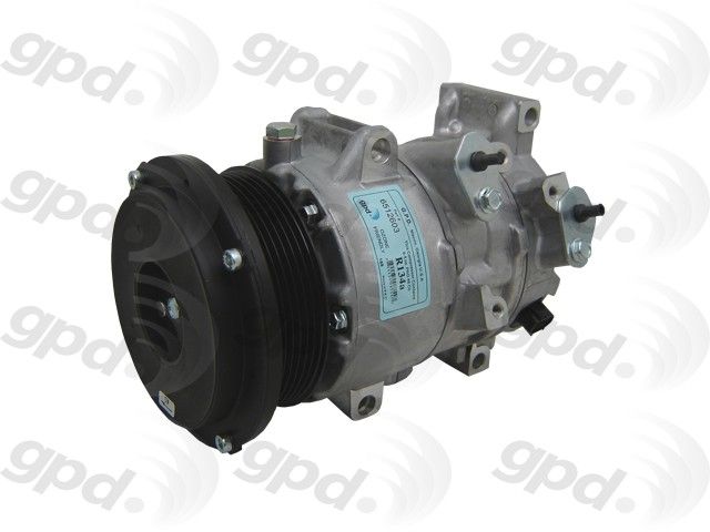 A/C Compressor for 2007-2009 Toyota Camry (Global Parts 6512603)