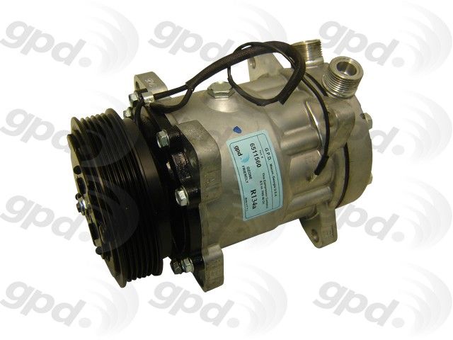 A/C Compressor for 1987-1990 Jeep Wrangler (Global Parts 6511560)