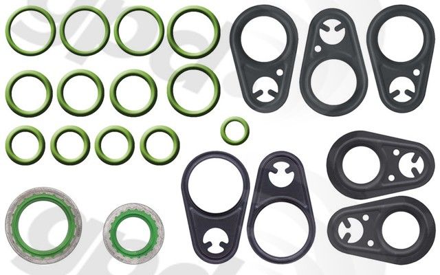 A/C System O-Ring and Gasket Kit for 2008-2013 Dodge Avenger (Global Parts 1321339)