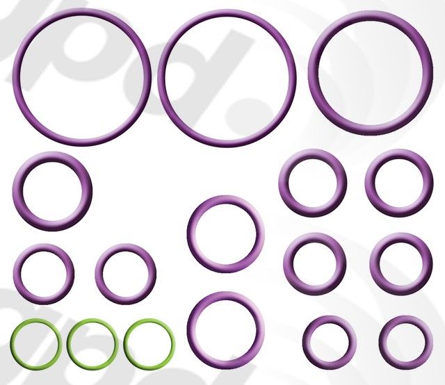 A/C System O-Ring and Gasket Kit for 2011 Audi S6 (Global Parts 1321357)