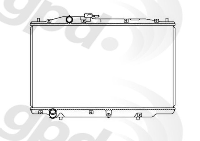 Radiator for 2004-2006 Acura TL (Global Parts 2773C)