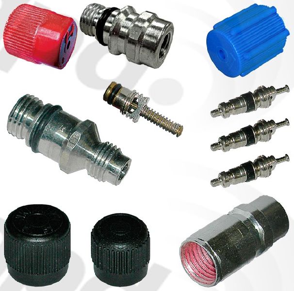 A/C System Valve Core and Cap Kit for 1988-1993 Buick Century (Global Parts 1311423)