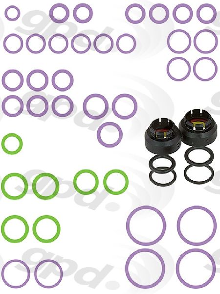 A/C System O-Ring and Gasket Kit for 2017-2018 Audi A6 (Global Parts 1321388)