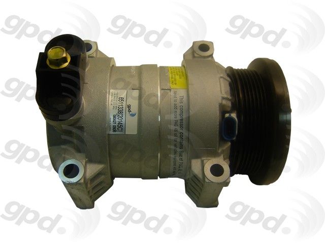 A/C Compressor for 1996 GMC G3500 (Global Parts 6511338)