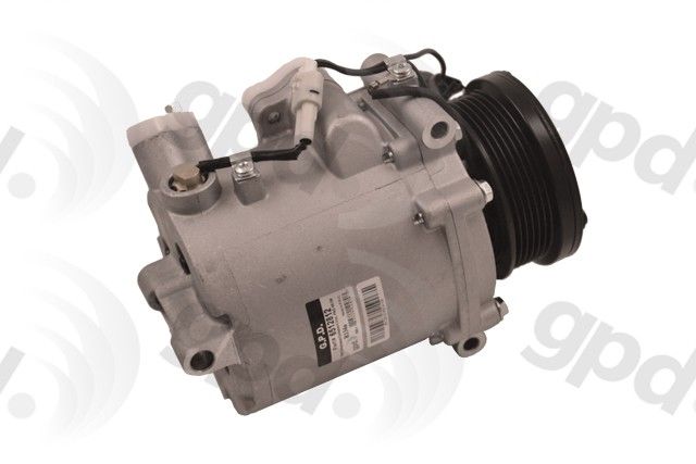 A/C Compressor for 2008-2013 Mitsubishi Lancer (Global Parts 6512812)