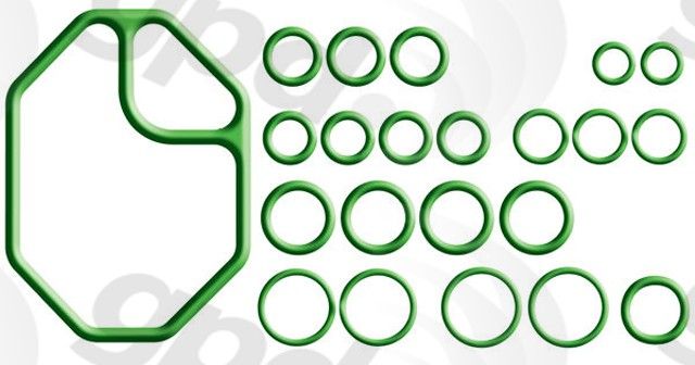 A/C System O-Ring and Gasket Kit for 1996-2000 Dodge Caravan (Global Parts 1321236)