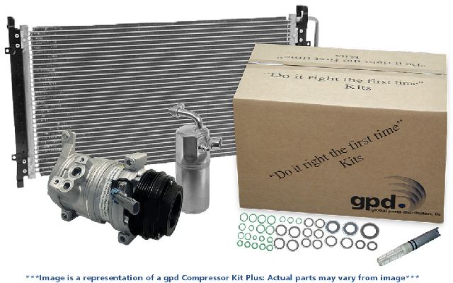 A/C Compressor for 2002 Ford Thunderbird (Global Parts 9632599B)