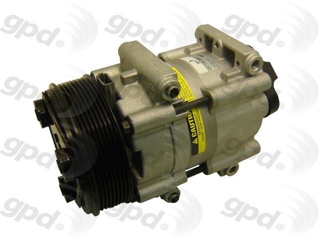 A/C Compressor for 1989-1995 Ford Thunderbird (Global Parts 6511467)