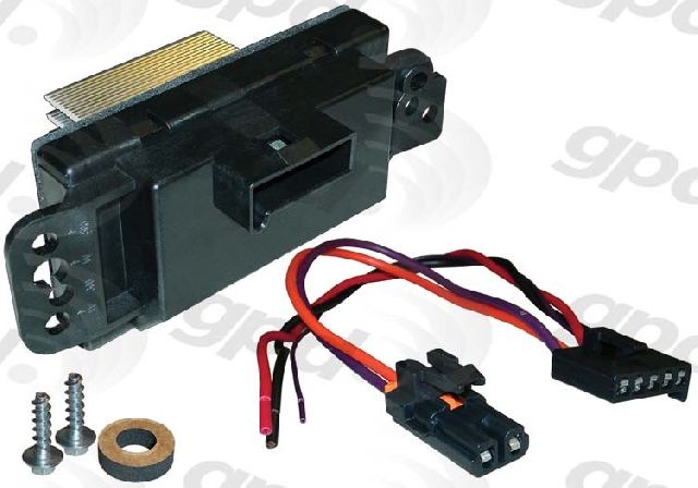 HVAC Blower Motor Resistor - Front for 2003-2006 GMC Yukon (Global Parts 1711975)