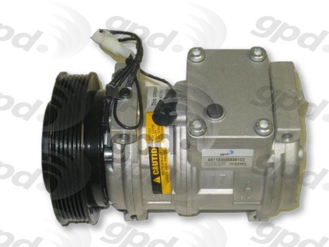 A/C Compressor for 1996-2000 Dodge Caravan (Global Parts 6511530)