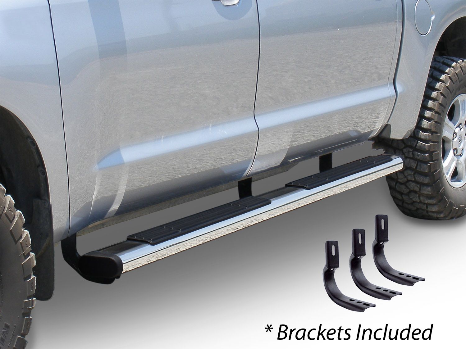 2024, 2023, 2022, 2021, 2020, 2019, 2018, 2017, 2016, 2015, 2014, 2013, 2012, 2011 Ram 3500 2500 Step Nerf Bar Kit