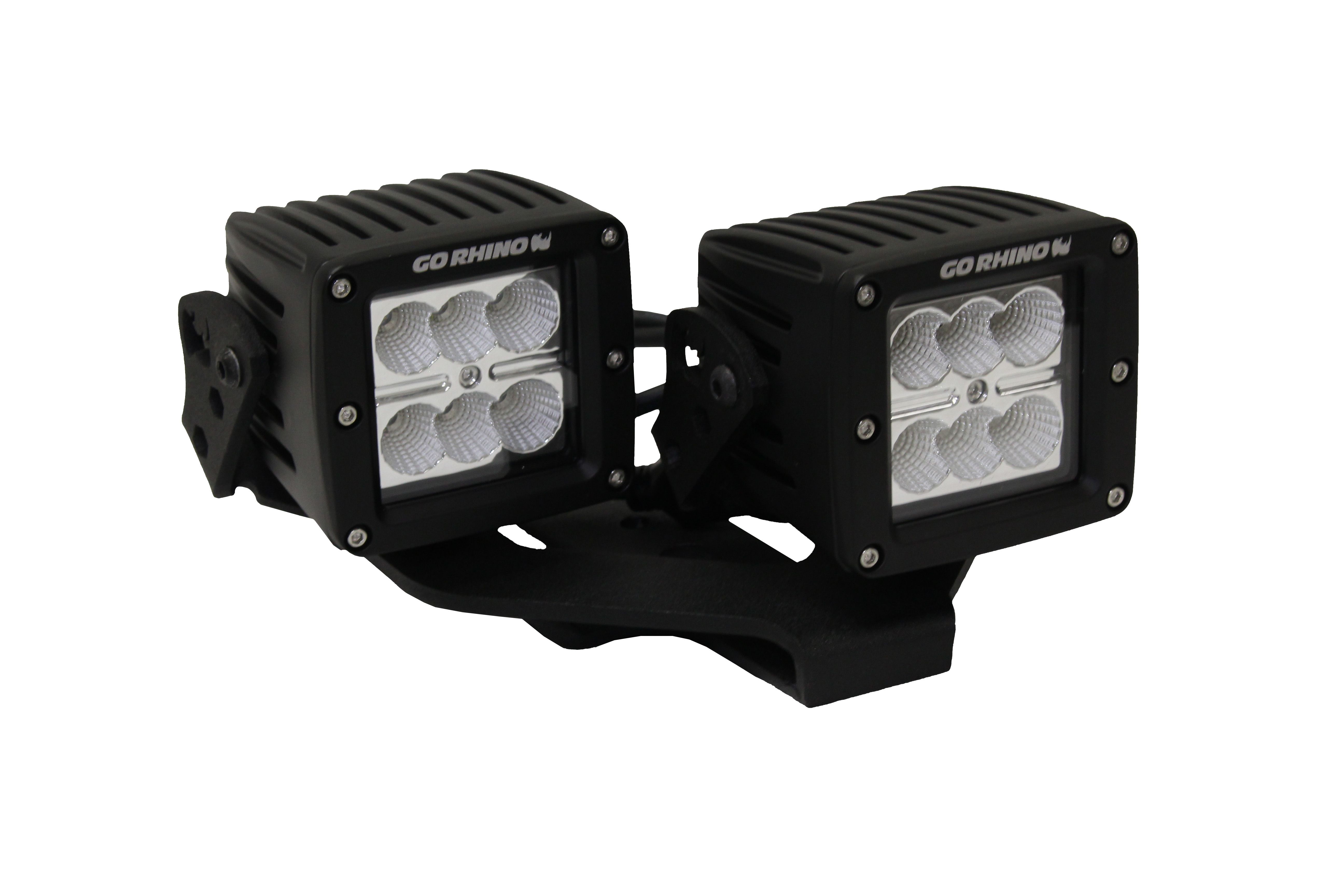 2025, 2024, 2023, 2022, 2021, 2020, 2019, 2018 Jeep Wrangler Driving Light Bracket