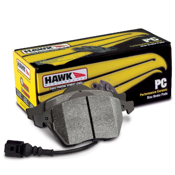 Disc Brake Pad Set - Front for 2012 Porsche Cayenne (Hawk Performance HB720Z.575)