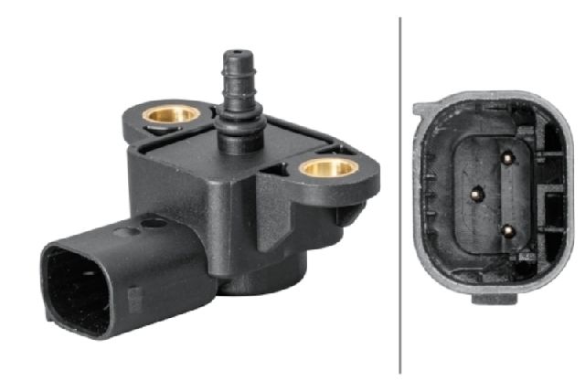 Turbocharger Boost Sensor (Hella 358152061)