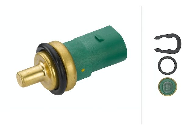 Engine Coolant Temperature Sensor for 2002-2003 Audi S6 (Hella 009107141)