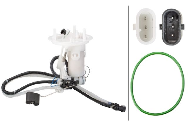 Fuel Pump and Sender Assembly (Hella 358146721)