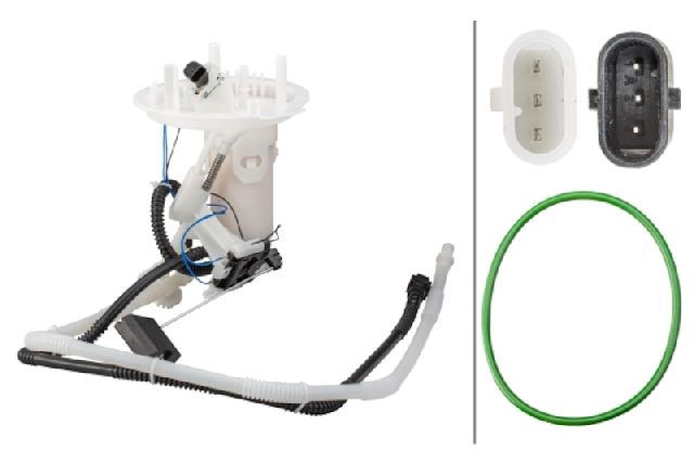 Fuel Pump and Sender Assembly (Hella 358146711)