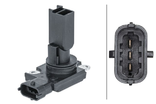 Mass Air Flow Sensor for 2003-2011 Saab 9-3 (Hella 358095851)
