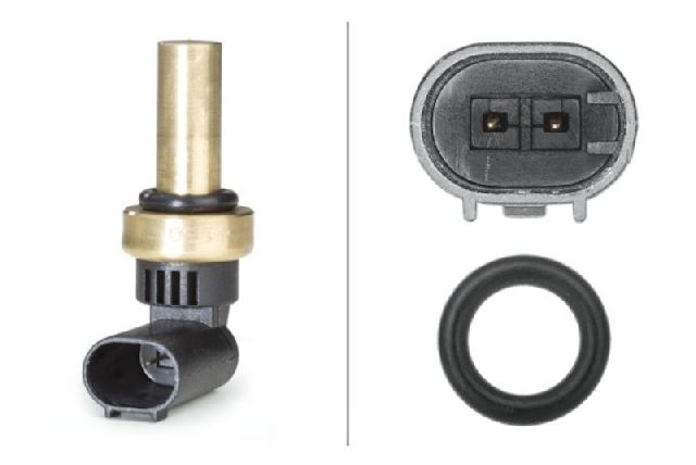 Engine Coolant Temperature Sensor for 2011-2015 Chevrolet Volt (Hella 358058221)