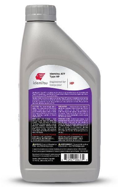 Automatic Transmission Fluid (Idemitsu 30040099-75000C020)