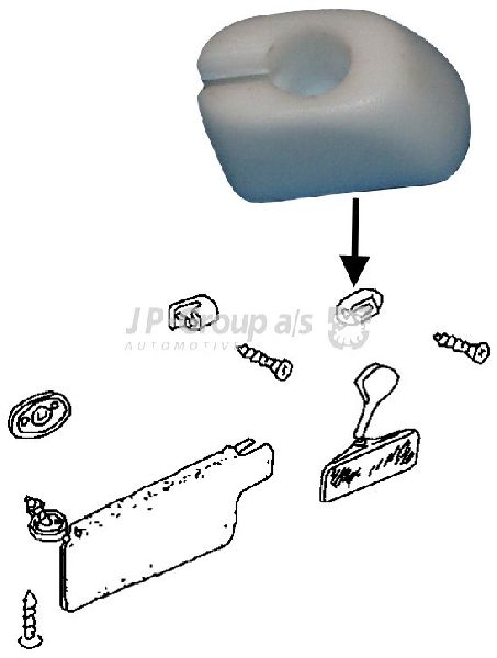 Jopex Sun Visor Clip 