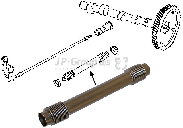 Jopex Engine Push Rod Tube 