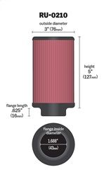 K&N Air Cleaner Assembly 