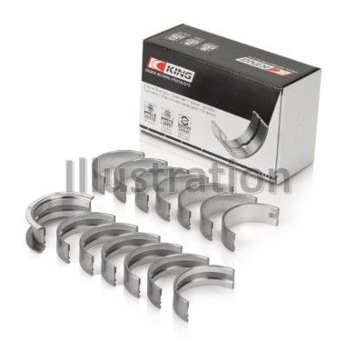 Engine Crankshaft Main Bearing Set (King Engine Bearings MB7776SI0.25)